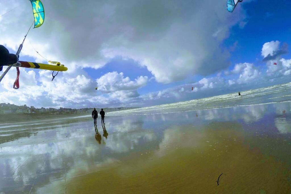 GL 18 gite à 100m de la plage Cayeux-sur-Mer Esterno foto